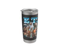 E.T. The Extra Terrestrial 90s Collage Vaso térmico de acero inoxidable de doble pared