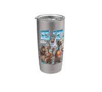 E.T. The Extra Terrestrial 90s Collage Vaso térmico de acero inoxidable de doble pared