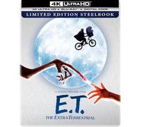 E.T. The Extra-Terrestrial - Limited Edition Steelbook 4K Ultra HD + Blu-ray + Digital [4K UHD]