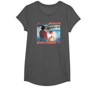 E.T. The Extra-Terrestrial Space Explorer 1982 Camiseta, Niñas, Asfalto, L