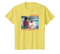 E.T. The Extra-Terrestrial Space Explorer 1982 Camiseta, Niños, Limón, 6 años