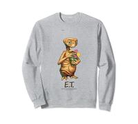 E.T. the Extraterrestrial Standing Pose Flowers Sudadera