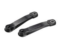 e*thirteen Espec-155mm-Dub-Offset 12mm-Black Manivelles Helix Race Alloy espec - 155 mm - Dub - Offset 12 mm - Negro, Talla única