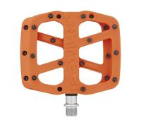 e*thirteen Pedales de plataforma Base Flat naranja one_size