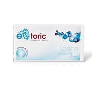 E-Toric silicona- Lente de contacto toricas mensual - Potencia esférica:-4.75,Radio de curva base:8.50,Diameter:14.20,Cilindro:-2.75,Eje:50.00,PPU Count:6 - Pack de 6 uds