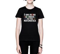 È Una Buona Giornata per Fare Matematica Negro Mujer Camiseta Black Women's T-Shirt tee