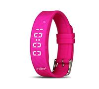e-vibra Reloj de entrenamiento para orinal, silencioso, con temporizador y 15 alarmas diarias (rosa caliente)