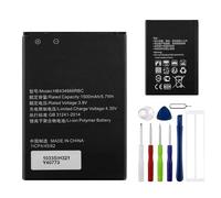 E-yiiviil Batería de repuesto HB434666RBC 1500 mAh/3,8 V compatible con Huawei E7553 E5575 E5573 E5577 R216 WiFi E5576-320 E5783-230a, con herramientas