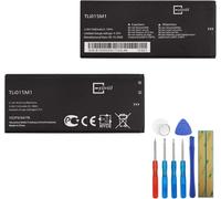 E-yiiviil TLi015M1 - Batería de repuesto compatible con Alcatel OneTouch Pixi 4 4.0 / OT-4034 Smartphone con herramientas