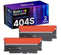 E-Z Ink - Cartucho de tóner Compatible para Samsung 404 404S CLT-K404S (2 Unidades, Compatible con impresoras Samsung Xpress C430W C480FW), Color Negro