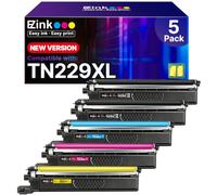 E-Z Ink Cartuchos de tóner compatibles TN229XL de repuesto para Brother TN229XL TN-229XL TN229 XL para usar con impresora MFC-L3720CDW MFC-L3780CDW HL-L3220CDW HL-L3280CDW HL-L3300CDW (TN229XLBK/C/M/Y