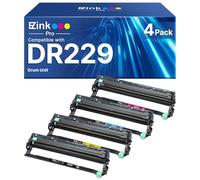 E-Z Ink Pro Compatible con unidad de tambor Brother DR229CL para usar con | Compatible con impresora Brother MFC-L3780CDW MFC-L3720CDW HL-L3220CDW HL-L3280CDW (paquete de 4)