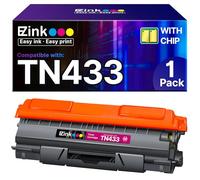E-Z Ink (TM) Cartucho de tóner Compatible de Repuesto para Brother TN-433 TN433 TN431 para Usar con HL-L8260CDW HL-L8360CDW MFC-L8900CDW MFC-L8610CDW (1 Magenta, 1 Paquete)