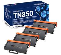 E-Z Ink (TM) Cartucho de tóner Compatible de Repuesto para Brother TN850 TN 850 TN-850 TN820 TN 820 de Alto Rendimiento para Usar con HL-L6200dw HL-L6200dwt MFC-L5900dw MFC-L5850dw MFC-L5700dw (Negro
