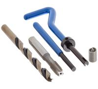 E-Z Lok SK20515 Kit de inserciones helicoidales roscadas, acero inoxidable 304, tamaño de rosca #8-32, longitud instalada de 0.246 pulgadas (paquete de 10)