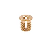 E-Z LOK Threaded Insert for Plastic Flanged Brass Thread Inserts M3-0.5 Pack of 50