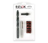 E-ZLOK EZ-650-10F - Inserciones roscadas para metal, M10-1.25 Kit de instalación, acero, óxido negro