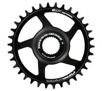 E13 Plato e*Spec Direct Mount - Acero - 34t - Bosch CX Gen4-53/55 Cadena con Espaciador - Negro