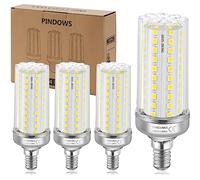E14 Bombilla LED 16W LED Maíz Bombilla Blanco Frío 6000K,150W Incandescente Bombilla Equivalentes,Alto Brillo 1900LM Puede Reemplazar Lámpara Halógena 120W~150W,CRI 80+,No Regulable,Paquete de 4