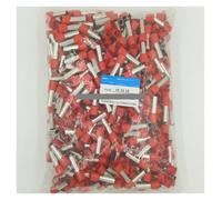 E16-18 500pcs/lot Color Copper Ferrule Crimp Terminal Cord End Insulated Terminals