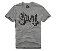 E1SYNDICATE T-SHIRT GHOST B.C. EMERITUS BAND MERCH GREY Sz. S-XL
