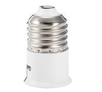 E27 a B22 Adaptador de zócalo de bulbo | Material PBT retardante de llama para el hogar/oficina/uso industrial | Adaptador de conversión base seguro para bombillas B22 en los