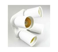 E27 to 4 E27, one point four socket base conversion lamp holder, E27 socket adapter