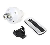 E27 Tornillo Inalámbrico, Lámpara de Luz Portalámparas Tapa Interruptor de Control Remoto Zócalo 220V