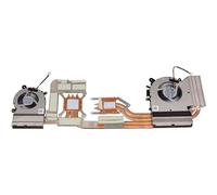 E32-2500801-HH7 Ventilador con disipador original MSI (CPU/GPU) para Crosshair 17 A11UCK (MS-17L2), A11UDK, A11UEK, Katana 11UG, GF76 11UE, GF76 11UEK (MS-17L1)