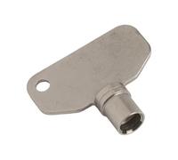 E3515 E32671515 Llave tubular para autocaravana, diseño hueco con muescas de 3/4, acero al carbono recubierto de zinc para cerraduras de capó y compartimento de equipaje (4 muescas)