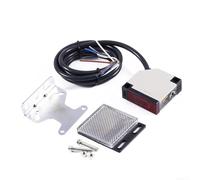 E3JK-R4M1 Interruptor fotoeléctrico de reflexión especular con diagnósticos inteligentes DC 12-24V AC 90-250V 3A Sensor industrial de lente cuadrada (AC90-250V)