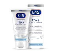 E45 Hidratante Facial 50ml - Crema facial Hidratante de larga duración - Crema para piel seca y sensible, con dermatitis y eccema - Fórmula de absorción rápida y no grasa - probada dermatológicamente