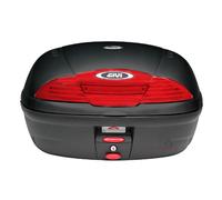 E450N Baúl GIVI Moto Scooter Monolock 45 Litros Simply II Negro Con Placa