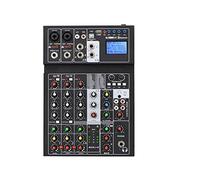 E6 Efecto Bluetooth de 6 canales 24 DSP USB Record de computadora Record Karaoke Party Studio Mobile Live Broadcast Audio Mixer