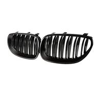 E60 E61 M5 Serie 5 03-09 Parrillas delanteras de doble línea de riñón, color negro mate, par