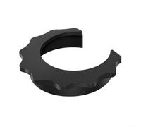 E61 - Cubierta aislante para cafeteras de 58 mm, resistente al calor, antideslizante, mango de madera, color negro