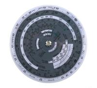 E6B-R Calculadora de vuelo Aviación Plotter Regla de cálculo para entrenamiento de vuelo Navegación Cálculo del viento Consumo de combustible Tiempo Distancia Altura Plástico 6 pulgadas (E6B-R)