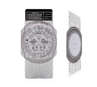 E6B Regla de diapositiva circular para computadora de vuelo para entrenamiento de aviación, calculadora de navegación manual para escuela piloto terrestre, preparación de exámenes FAA, vector de