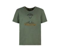 E9 Camiseta de escalada Roots para hombre verde | M