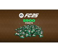 EA Sports FC 25 - 5900 FC Points Microsoft Store Worldwide XBOX One, XBOX Series X|S