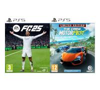 EA SPORTS FC 25 Standard Edition PS5 | Videojuegos | Castellano + The Crew Motorfest Limited Edition (Exclusivo Amazon) (PS5)