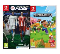EA SPORTS FC 26 Standard Edition Switch | Videojuegos | Castellano + Minecraft: Nintendo Switch Edition, El embalaje puede variar