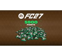 EA Sports FC 27 - 5900 FC Points Microsoft Store Worldwide XBOX One, XBOX Series X|S