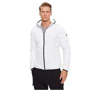 Chaqueta EA7 Emporio Armani Train Premium Shield Down Hood Light blanco puro - L