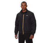 EA7 Chaqueta Deportiva, Negra 8NPB20 PNFZZ 0208 (FR/ES, Letras, XL, Regular, Regular, Negro)