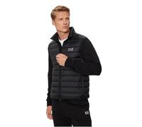 EA7 Emporio Armani Chaleco 8NPQ06 PNGPZ de plumas tejido Negro M