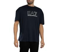 EA7 de los hombres Camiseta gráfica Echo, Azul