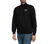EA7 de los hombres Chaqueta deportiva con cremallera Aperta, Negro