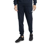 EA7 de los hombres Pantalones de jogging cargo con identidad básica, Azul