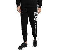 EA7 de los hombres Pantalones deportivos con el logotipo de la serie, Negro